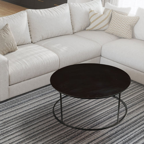 Wayfair Metal Round Coffee Tables You'll Love in 2023
